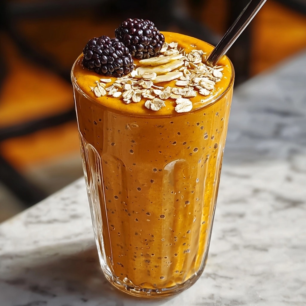 Golden Turmeric Latte Overnight Oats for a Bright Morning Boost Recipe - Recipe Image