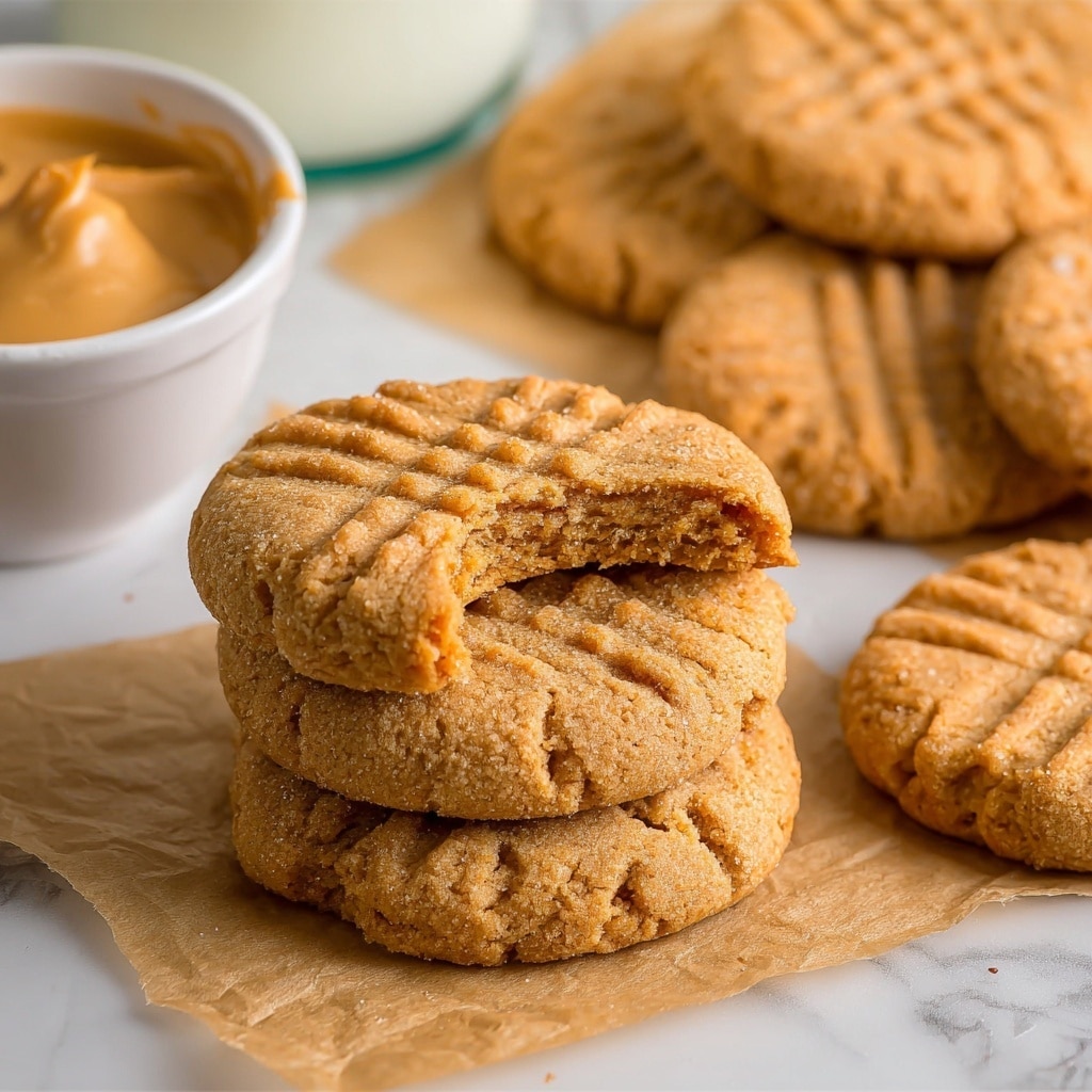 3 Ingredient Peanut Butter Cookies Recipe - Recipe Image