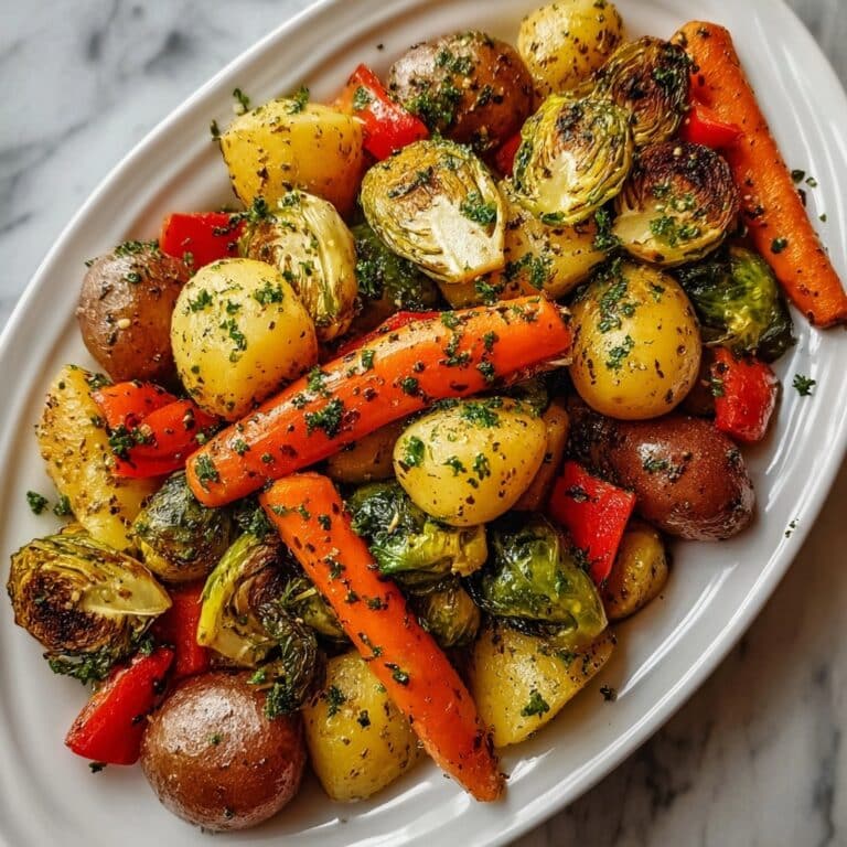 Cowboy Butter Roasted Vegetables: Crispy, Creamy Bliss! Recipe