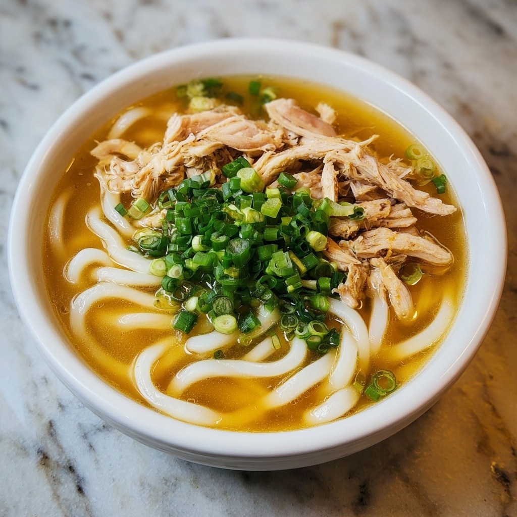 Chicken Udon Soup Recipe