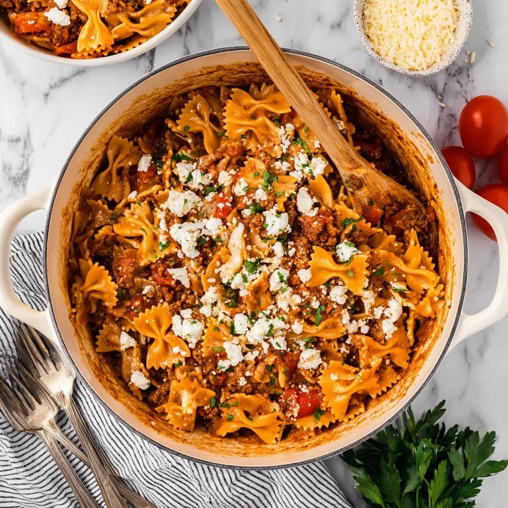 One Skillet Lasagna Recipe - Recipe Image