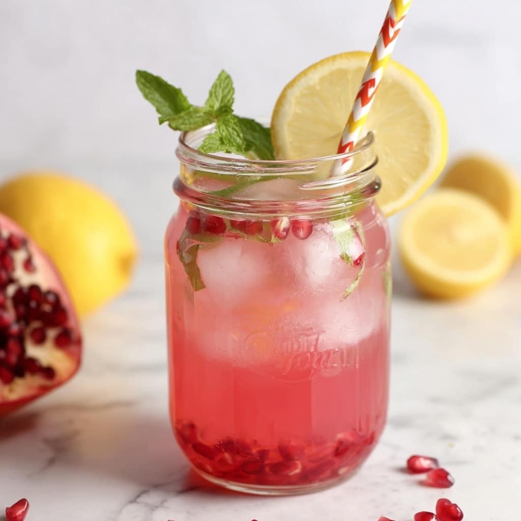 Pomegranate Lemonade Recipe - Recipe Image