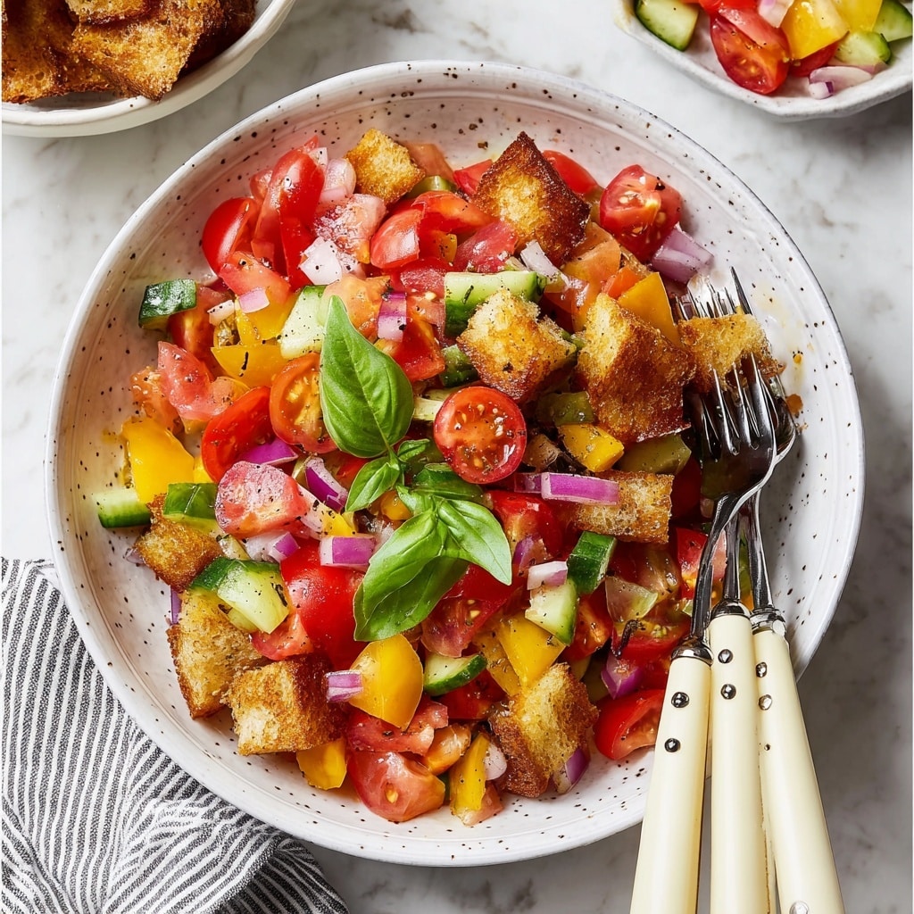 Panzanella (Italian Bread Salad) Recipe - Recipe Image