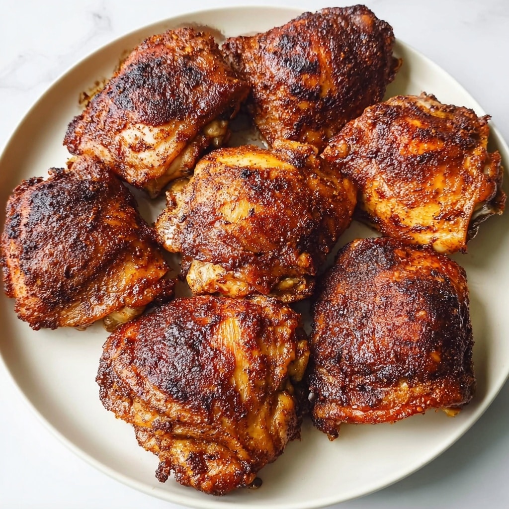 Delicious Ethiopian Chicken Thighs with Berbere Spice Recipe - Recipe Image