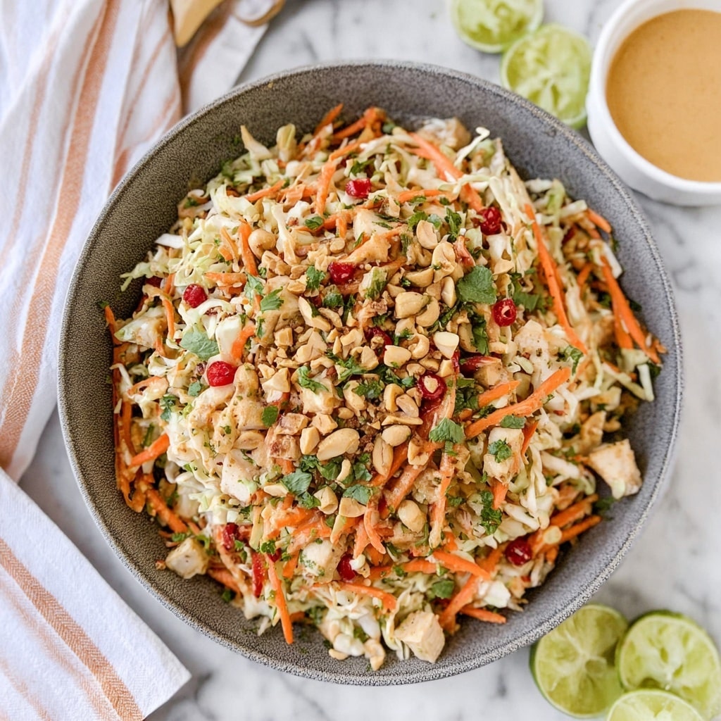 Thai Peanut Chicken Salad Recipe - Recipe Image