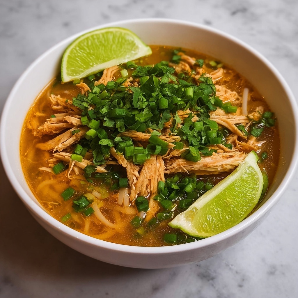 Asian Chicken Noodle Soup Recipe - Recipe Image