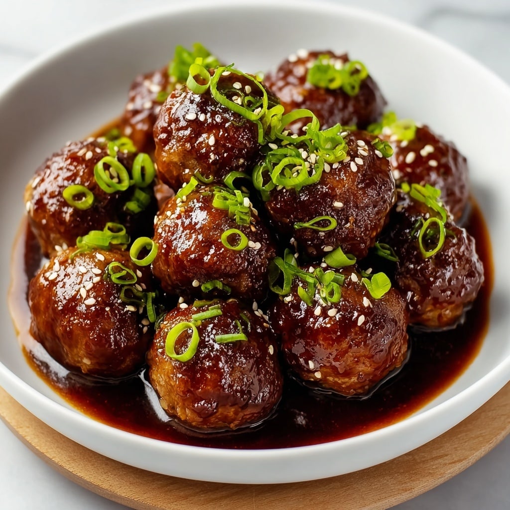 Slow Cooker Teriyaki Meatballs Recipe - Recipe Image