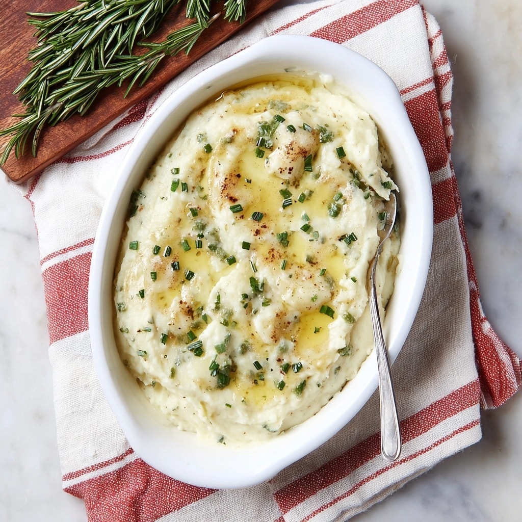 Blue Cheese Mashed Potatoes Recipe - Recipe Image