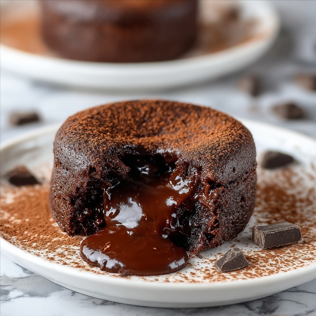 Easy Chocolate Lava Cake Recipe - Recipe Image