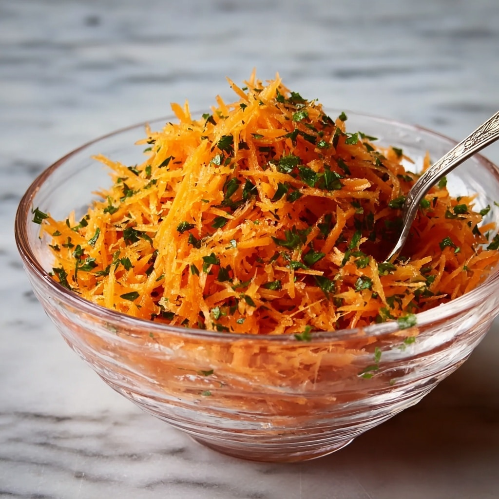 Grated Carrot Salad with Fresh Herbs and Cumin Recipe - Recipe Image