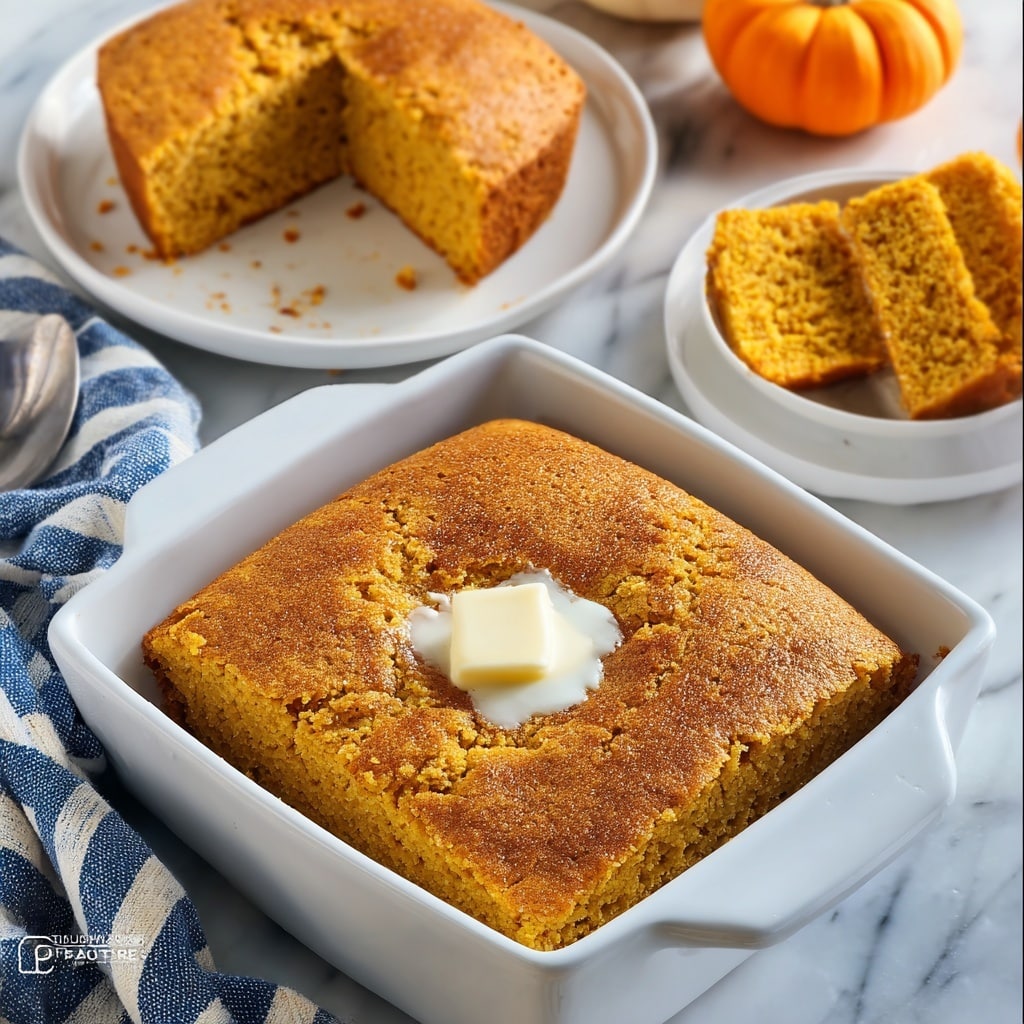 Pumpkin Cornbread Recipe - Recipe Image