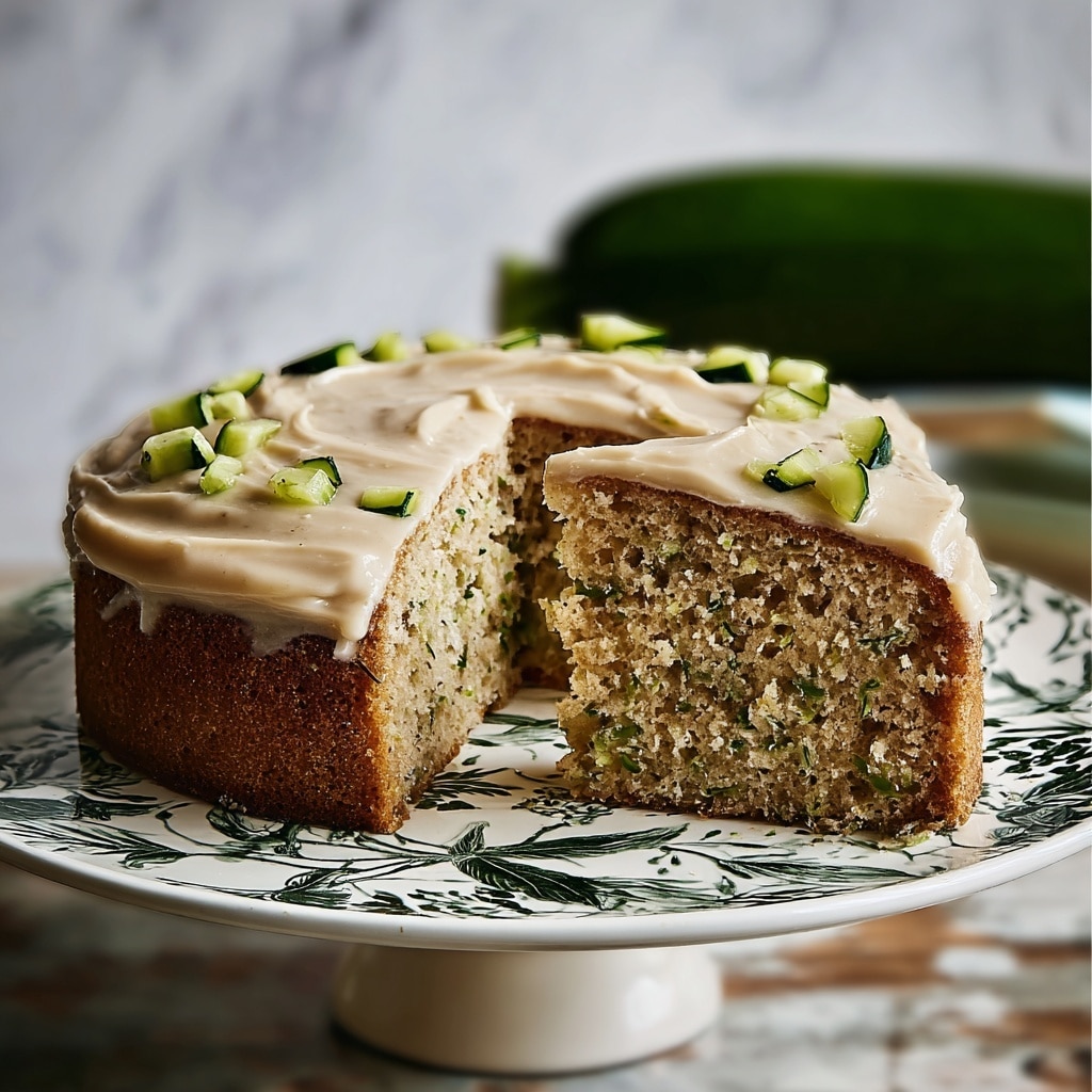 Zucchini Cake with Cream Cheese Frosting Recipe - Recipe Image