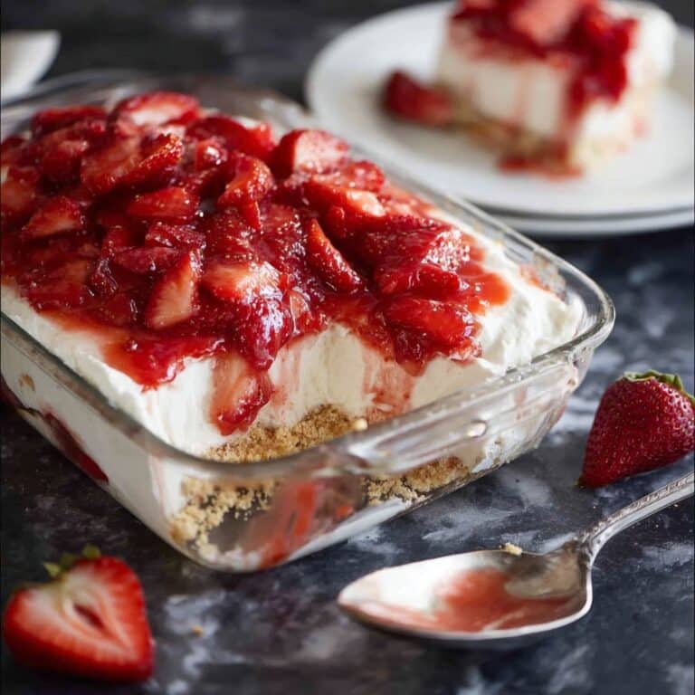 Strawberry Angel Food Cake Lush Recipe