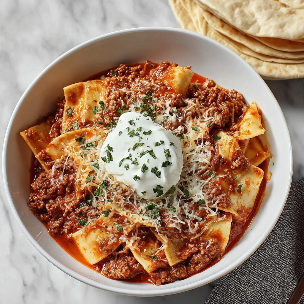 Crockpot Lasagna Soup Recipe - Recipe Image