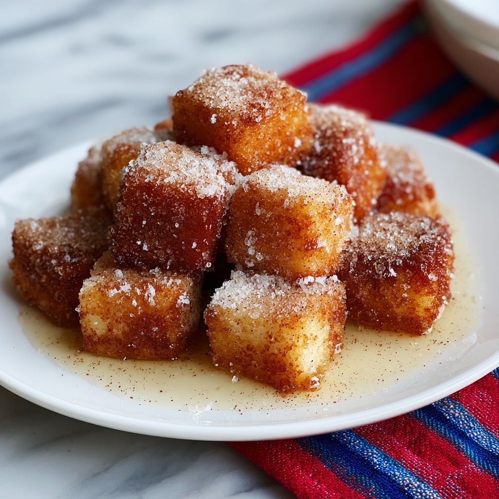 Angel Food Cake Churro Bites Recipe - Recipe Image