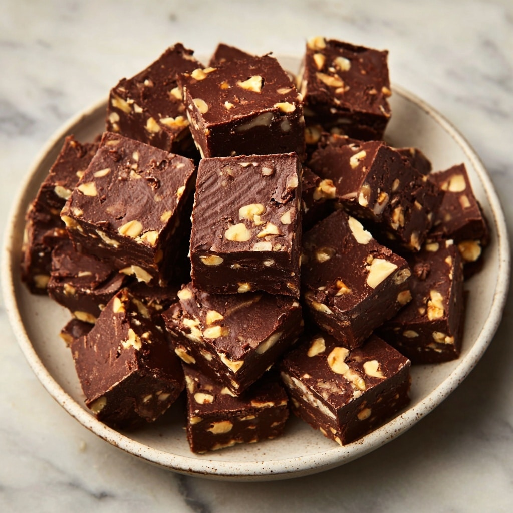 Old-Fashioned Black Walnut Fudge Recipe - Recipe Image