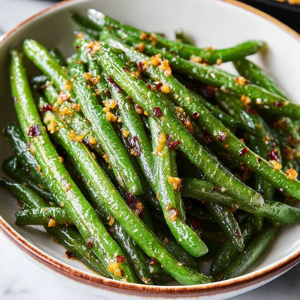 Oven Roasted Green Beans Recipe - Recipe Image