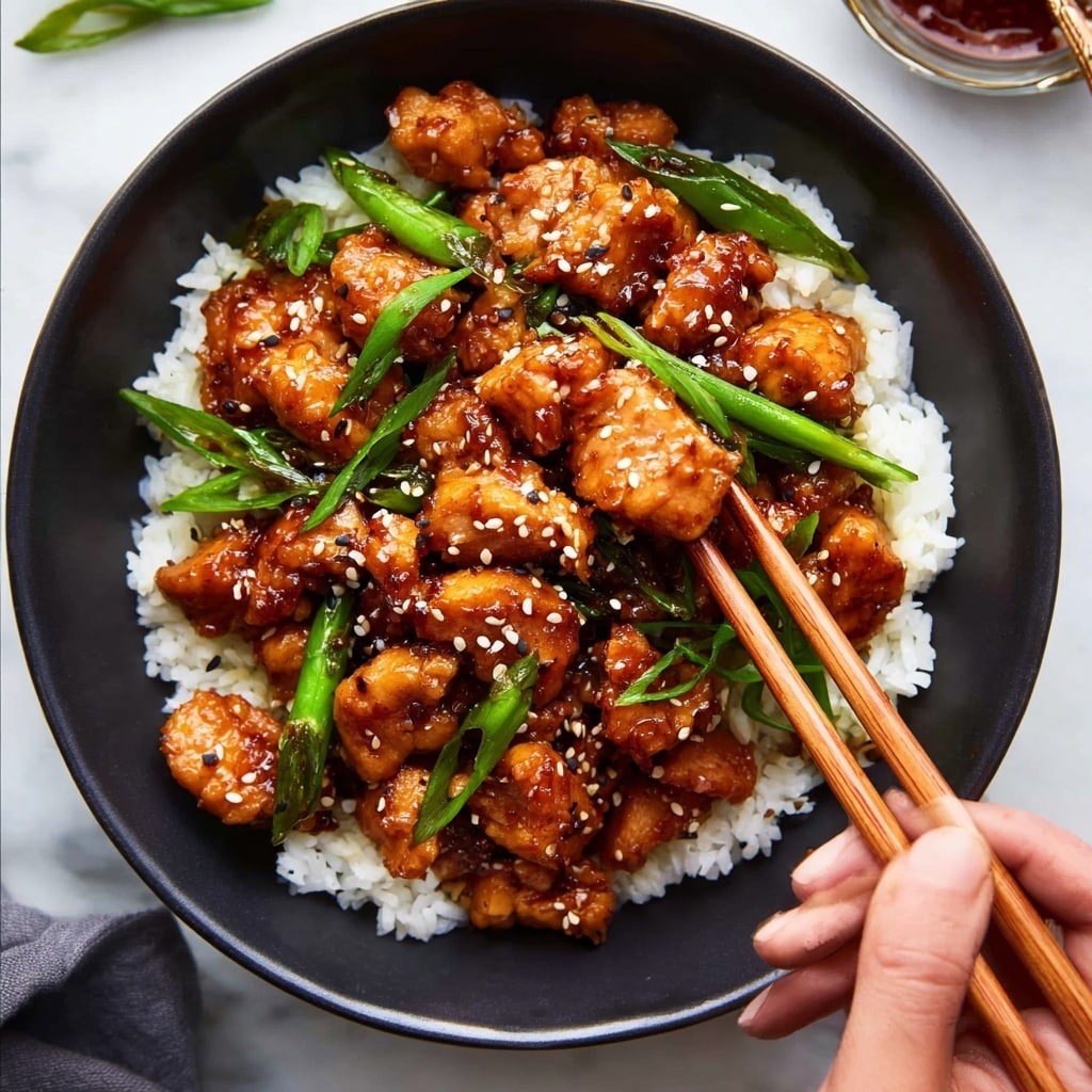 Slow Cooker General Tso's Chicken Recipe - Recipe Image
