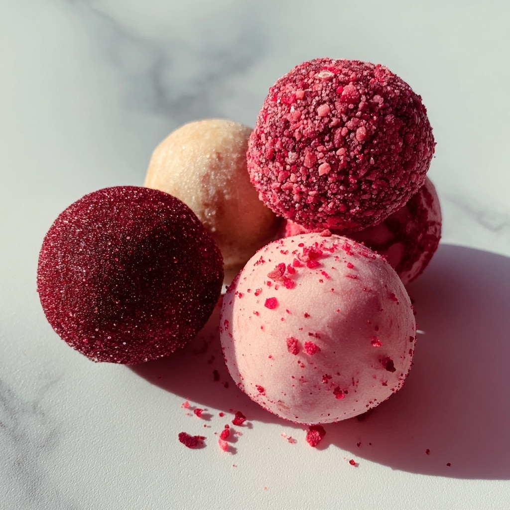 Healthy Strawberry Protein Balls Recipe - Recipe Image