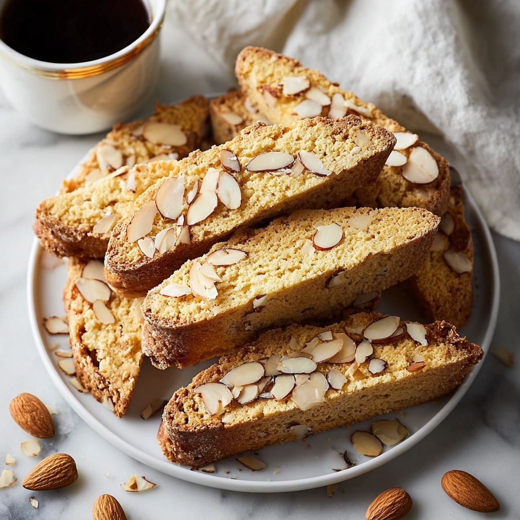 Almond Biscotti: A Perfect Italian Treat Recipe - Recipe Image