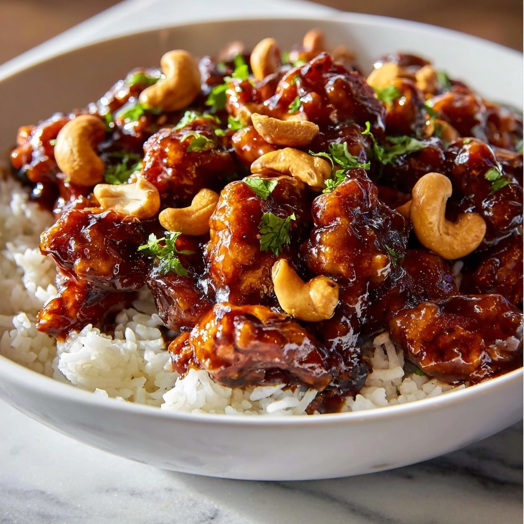 Cheesecake Factory’s Spicy Cashew Chicken Recipe - Recipe Image