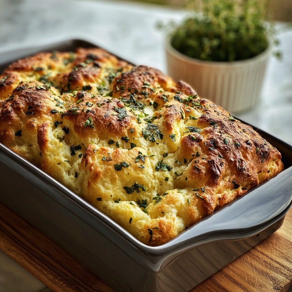 Herb & Cheese Quick Bread Recipe - Recipe Image