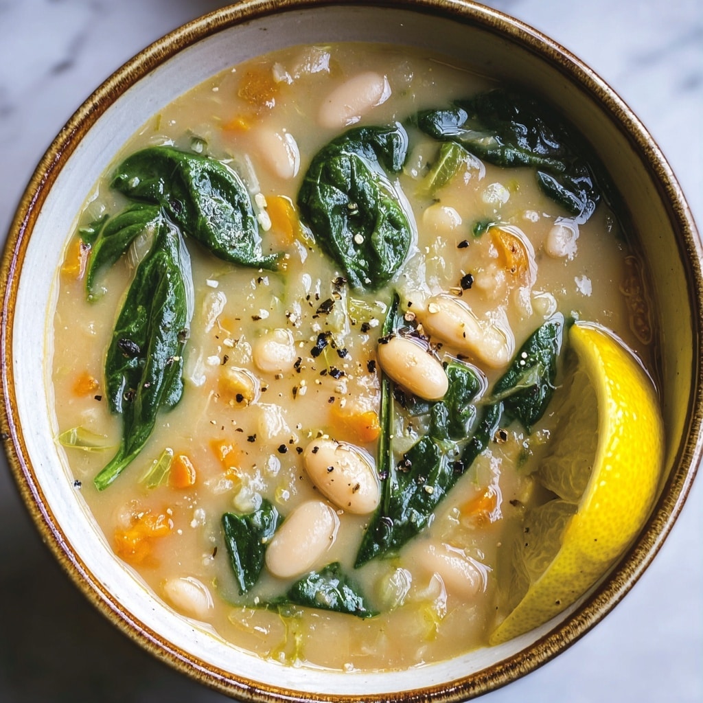 Nourishing White Bean and Lemon Soup Recipe - Recipe Image