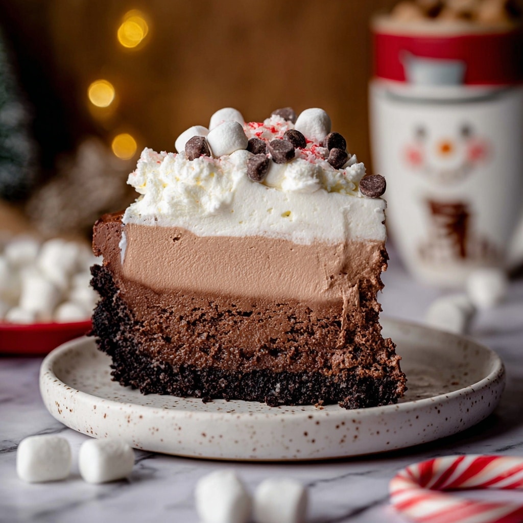 Hot Chocolate Cheesecake Recipe - Recipe Image