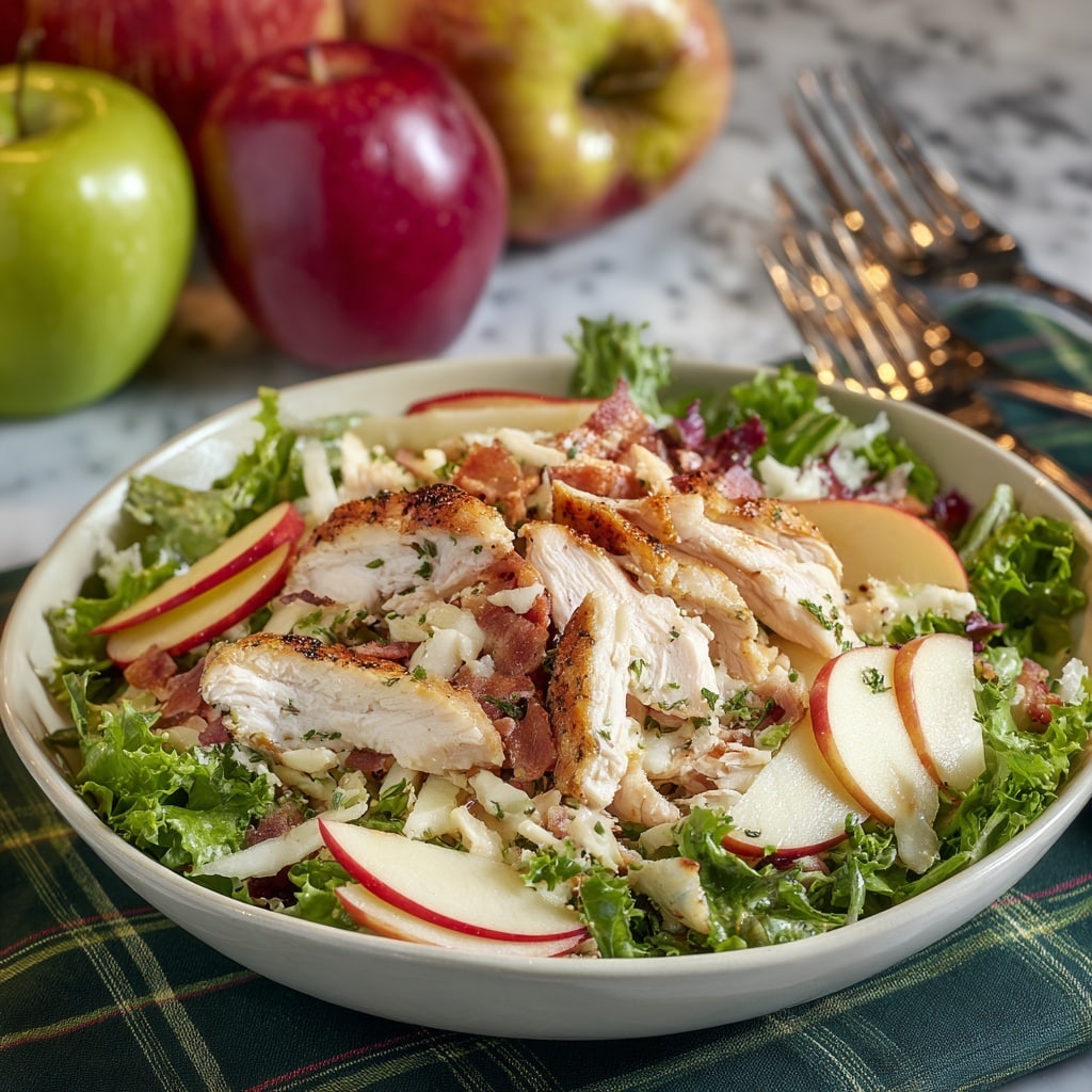 Roasted Apple Chicken Salad Recipe - Recipe Image