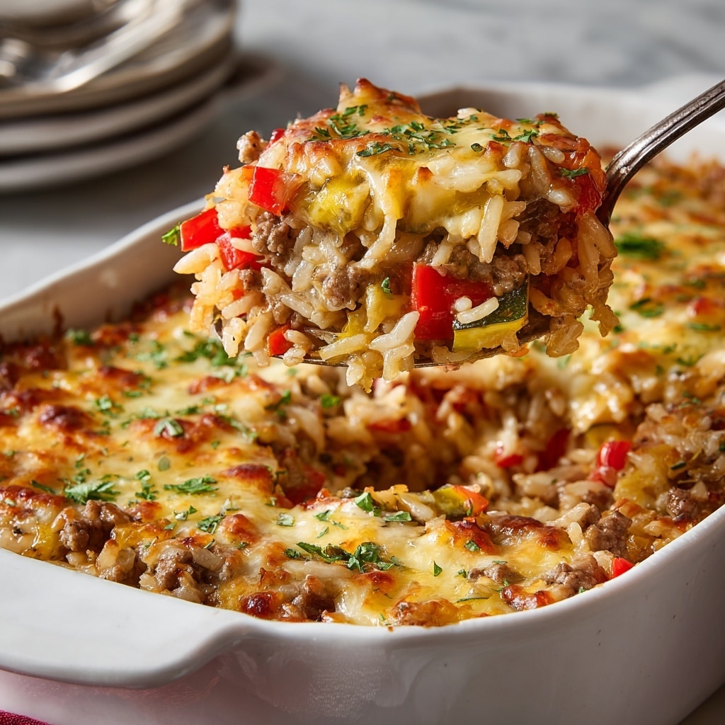 Stuffed Pepper Casserole Recipe - Recipe Image