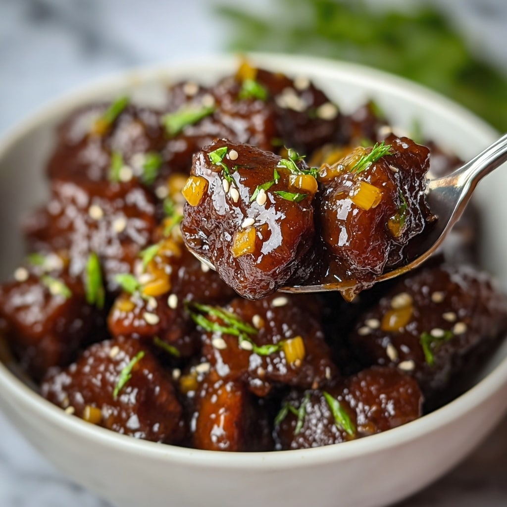 Honey Garlic Steak Bites Recipe - Recipe Image