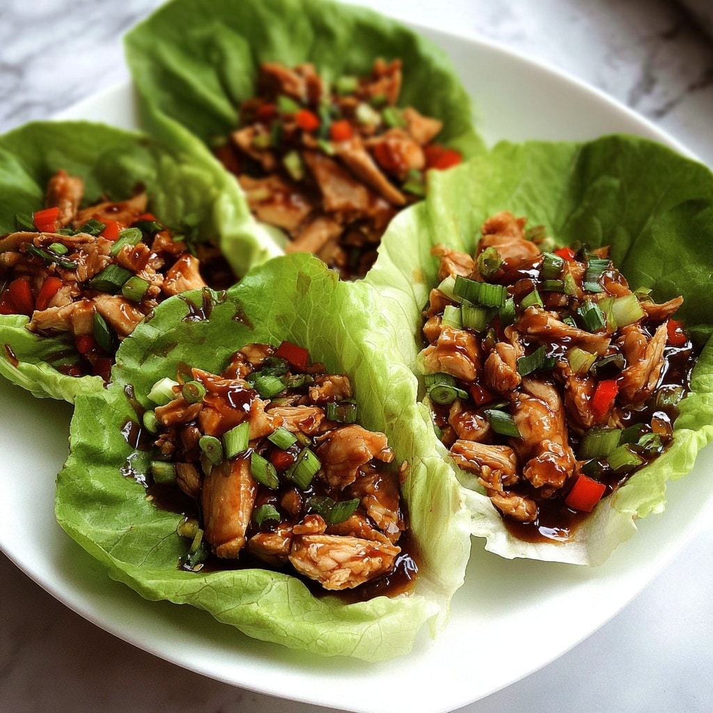 Thai Chicken Lettuce Wraps Recipe - Recipe Image