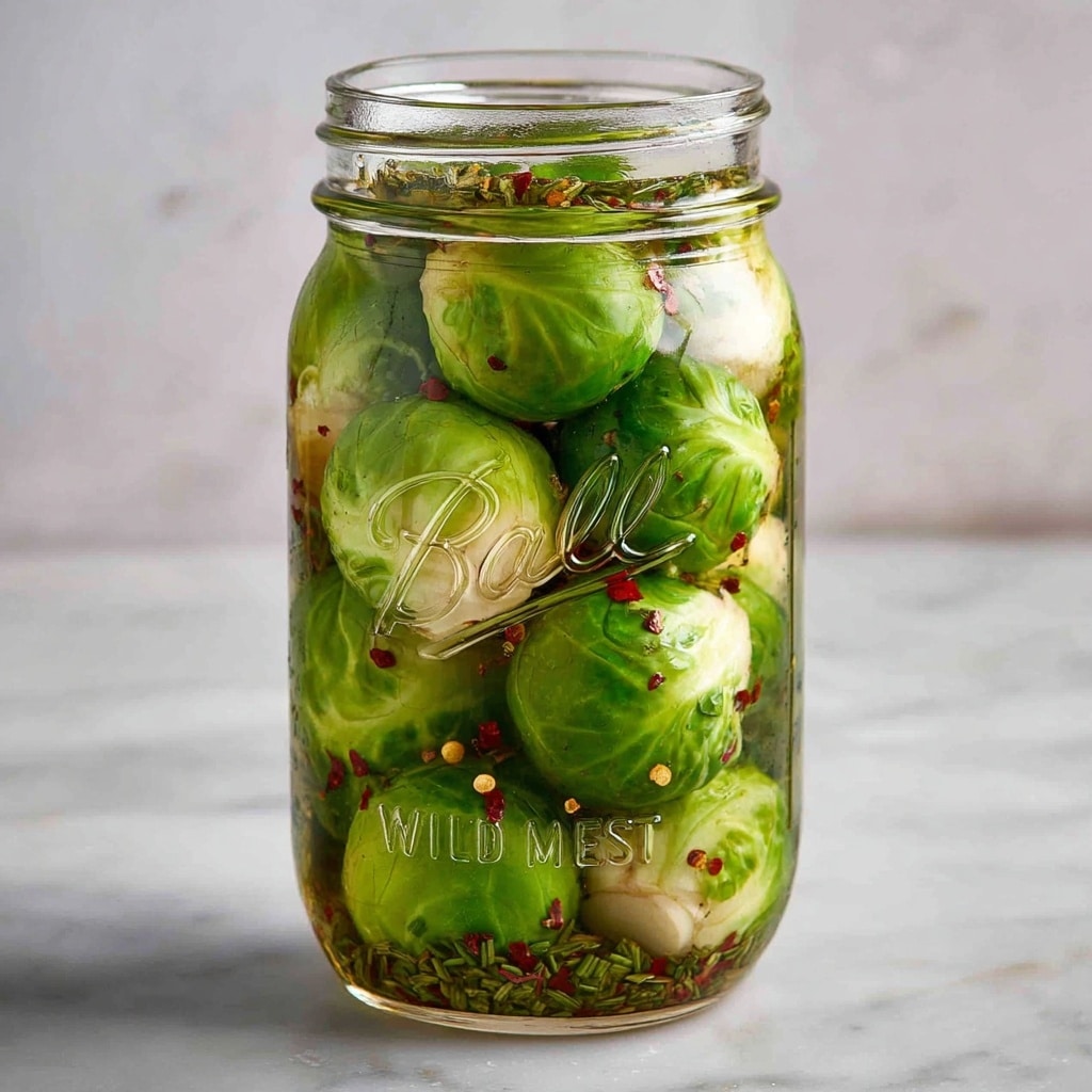 Pickled Brussels Sprouts (Frog Balls) Recipe