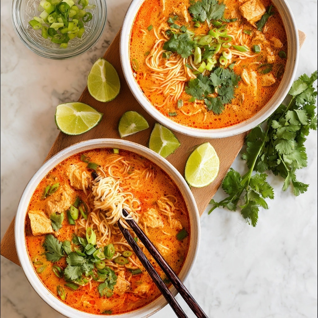 Thai Red Curry Noodle Soup Recipe - Recipe Image