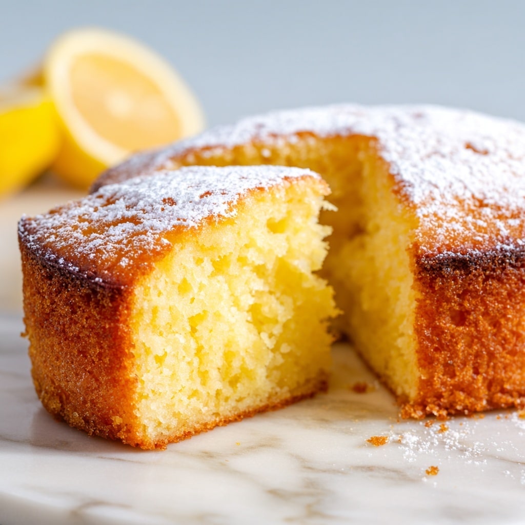 Lemon Olive Oil Cake Recipe - Recipe Image