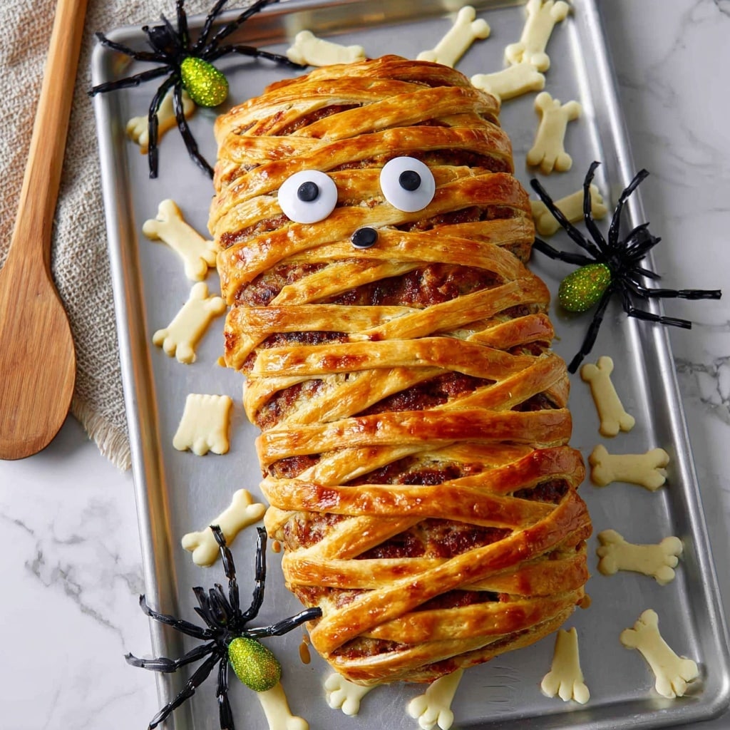 Mummy Meatloaf Recipe - Recipe Image