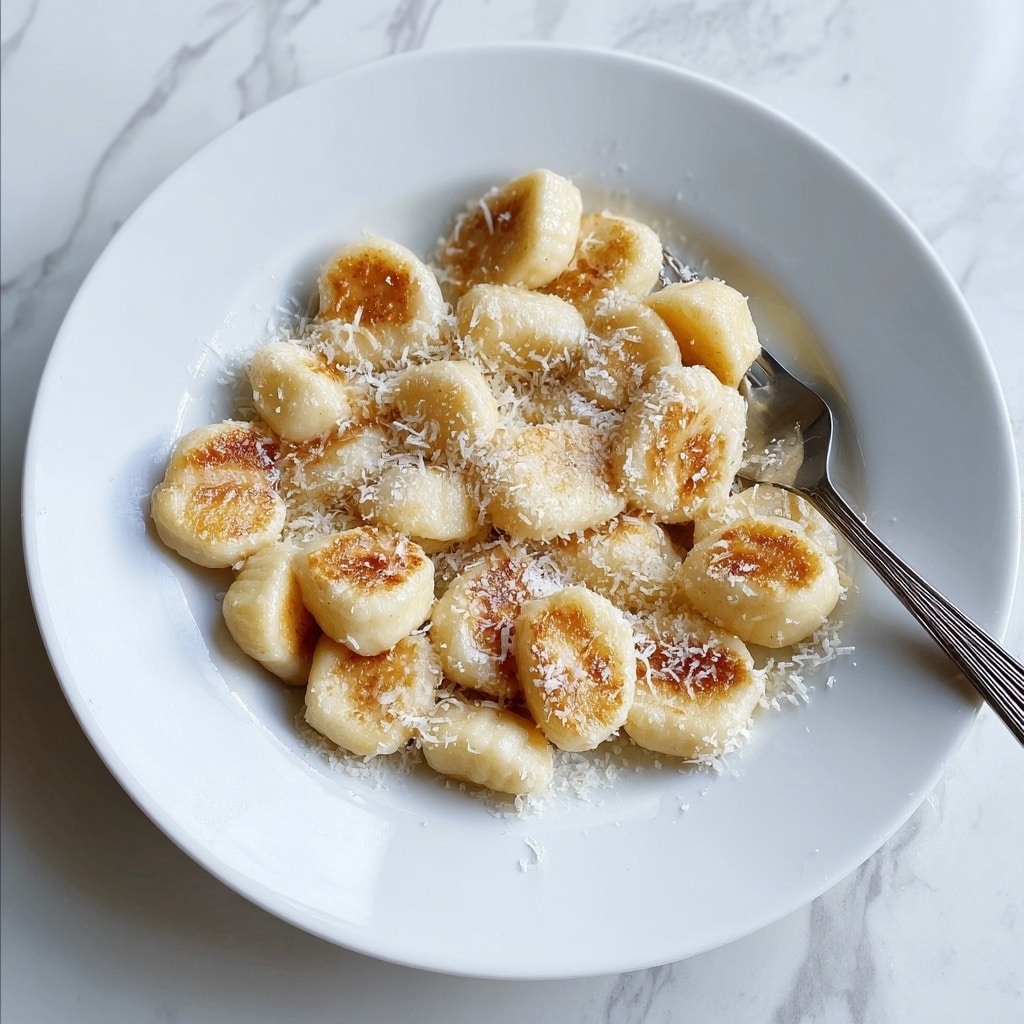 Toasted White Truffle Gnocchi Recipe - Recipe Image