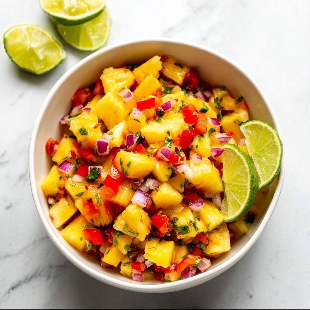 Easy Pineapple Mango Salsa Recipe - Recipe Image