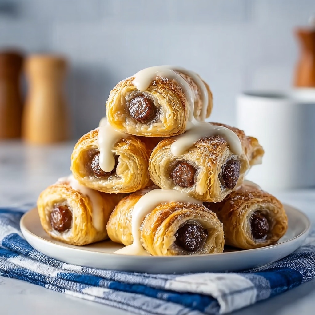 Pigs in a Blanket Made from Fluffy Pancakes Recipe - Recipe Image