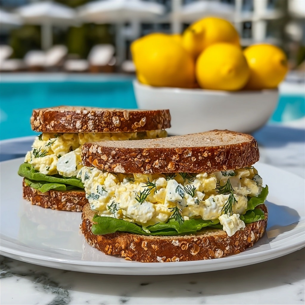 Quick 10-Minute Egg Salad Sandwich Recipe - Recipe Image