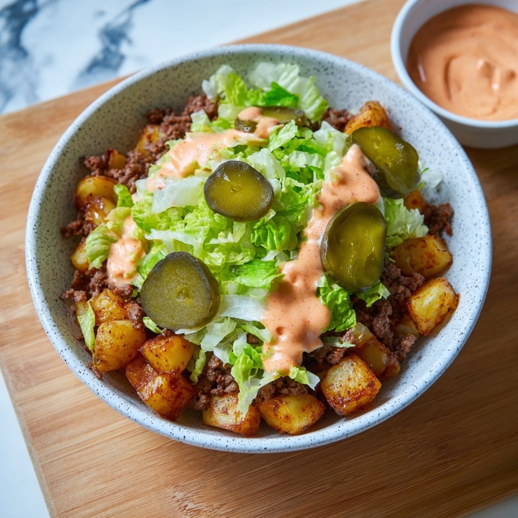 Loaded Potato Big Mac Bowl Recipe - Recipe Image