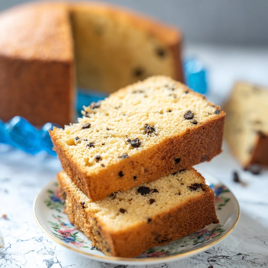 The BEST Chocolate Chip Pound Cake Recipe - Recipe Image