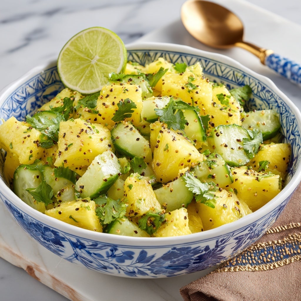 Pineapple Cucumber Salad Recipe - Recipe Image