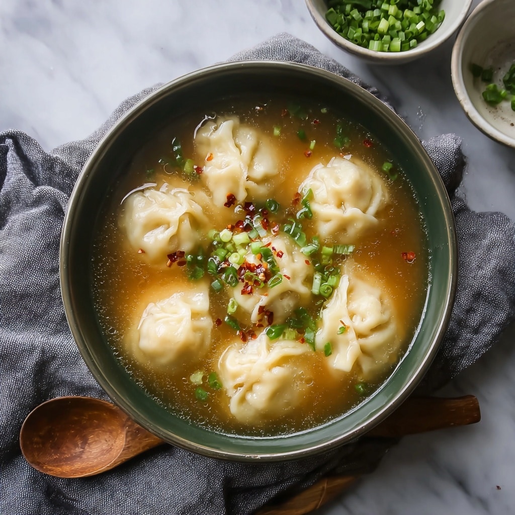 Super Easy Dumpling Soup for Cozy Weeknight Comfort Recipe - Recipe Image