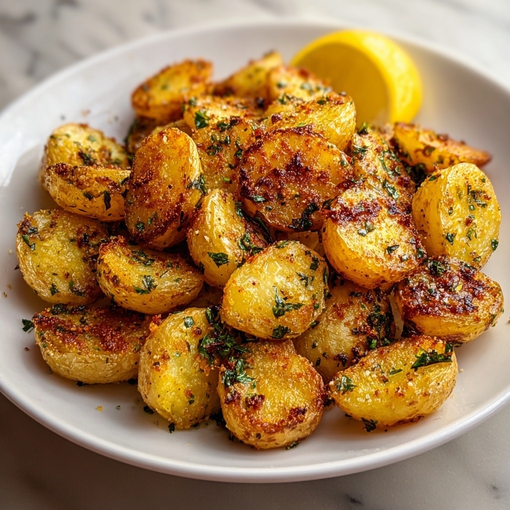 Easy Greek Lemon Potatoes Recipe: Creamy, Zesty Delight! Recipe - Recipe Image
