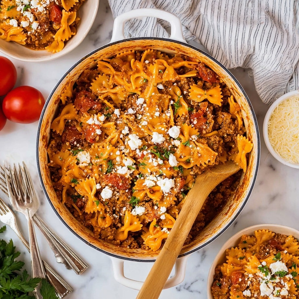 One Skillet Lasagna Recipe - Recipe Image