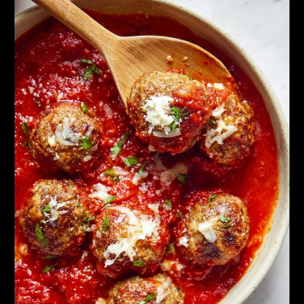 Oven Baked Turkey Ricotta Meatballs Recipe - Recipe Image