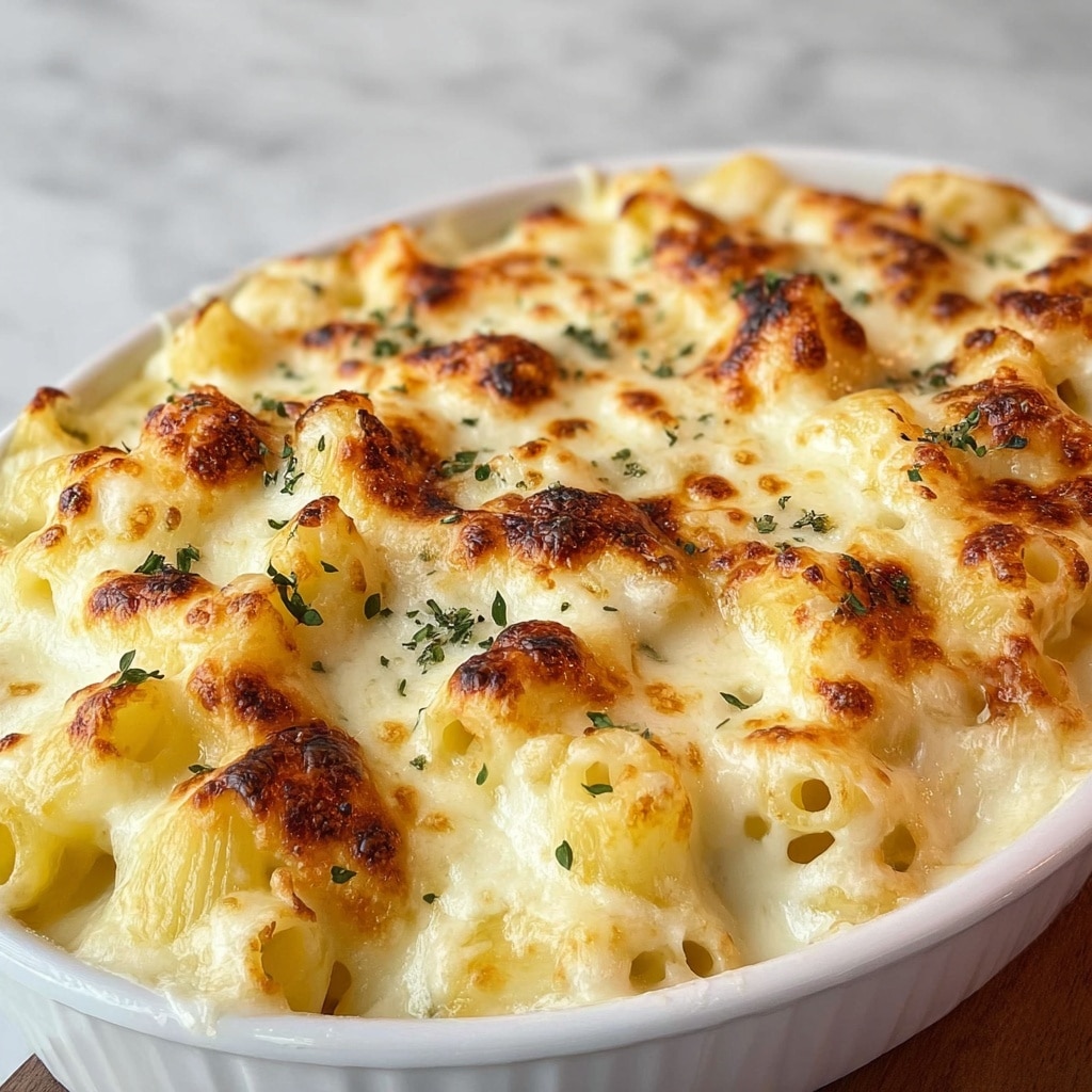 Tasty Baked Gnocchi Mac and Cheese Recipe - Recipe Image