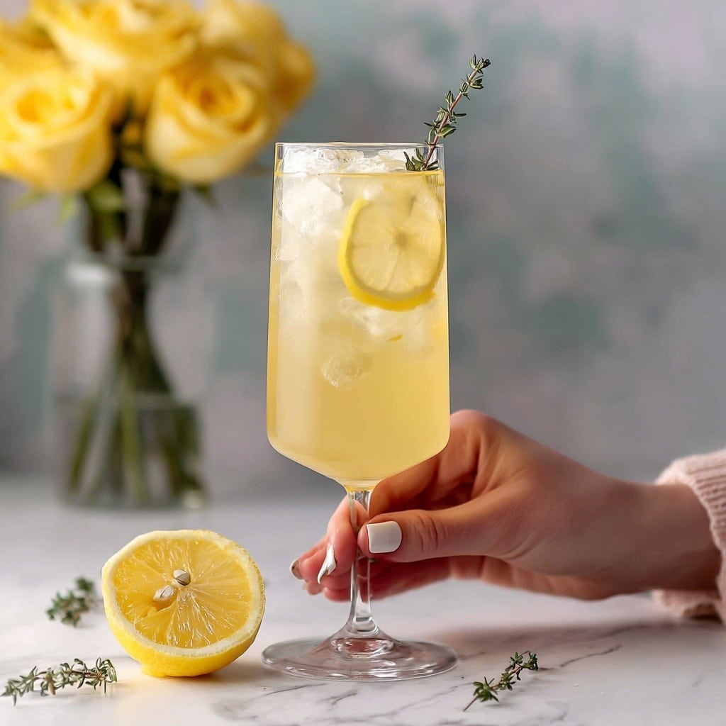 Alcoholic Limoncello Spritz Recipe - Recipe Image