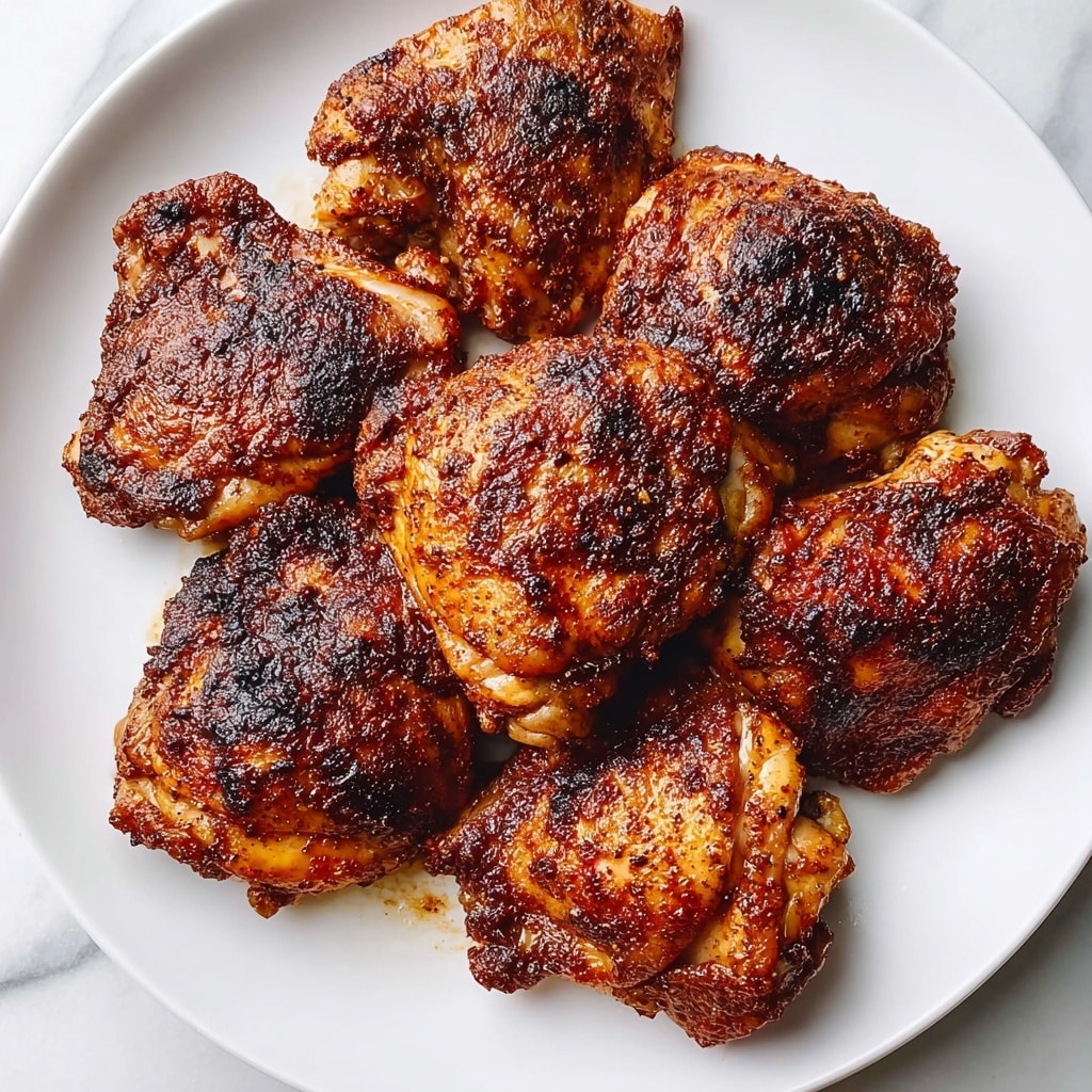 Delicious Ethiopian Chicken Thighs with Berbere Spice Recipe - Recipe Image